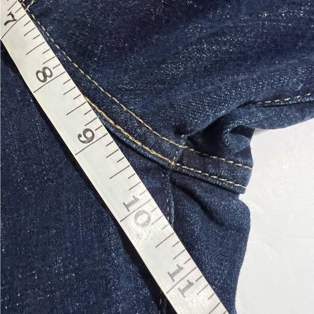 Levi's Classic Bootcut Dark Wash Jeans Size 12 Short W31 L30 - Picture 7 of 13